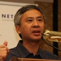 NETGEARのChairman、CEO＆FounderのPatrick Lo。NETGEAERは家庭とSOHO向けで強みを持っている会社だ