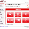「ネットdeプリカ」のサービス一覧