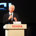 トヨタの加藤光久副社長（Photo：大野雅人）