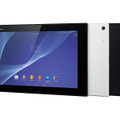 ブラックとホワイトの2色が用意された「Xperia Z2 Tablet」Wi-Fiモデル