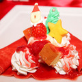 「サンタさんの贈り物 ～苺ショートケーキ～」／ジェラート＆クレープ専門店「フォレッティ・ジェルッタ」
