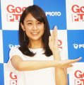 『GooPLUS』新作TVCM発表会での山本美月