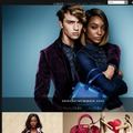 「Burberry」サイトトップページ