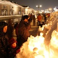 運河会場（過去の雪あかりイベントのようす）