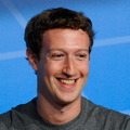 MWC2014に登場したFacebookファウンダー兼CEOのマーク・ザッカーバーグ氏　(c) Getty Images