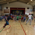 幼稚園児・小学生に運動を通して防犯に役立つ知識と動きを伝える「防犯スポーツ教室」を体験 画像