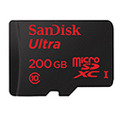 世界初となる容量200GBのmicroSDXCカード「Ultra microSDXC UHS-I card, Premium Edition」