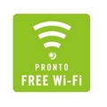 「PRONTO FREE Wi-Fi」ロゴ