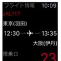 Apple Watch版画面の例