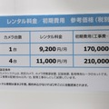 初期費用と月々9,200円（税別）からの利用料だけで防犯カメラの運用ができるサービス