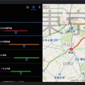 マップではルートの検索ができるようになり、路線などを追加アプリなしで調べられる