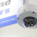 ネットワーク機器を扱う会社と知られる米・Cisco社だが、監視カメラシステム市場においても主に大規模向けのソリューションの提供を始めている（撮影：防犯システム取材班）