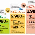 「かけたい放題」のコース内容