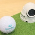 CNBのゴルフボールサイズのネットワークカメラ「iNS21-4M フルHD超小型カメラ」（撮影：防犯システムNAVI取材班）