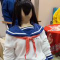 セーラー服にしか見えないルームウェア。部屋着だけでなくパーティー衣装としても使えそうだ。