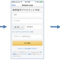 アカウントを新規作成する場合