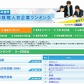 新卒就職人気企業ランキング（総合トップ10）