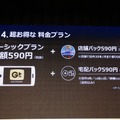 料金プランは月額590（税別）のベーシックプランのほか、オプションも