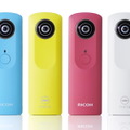 「RICOH THETA m15」向けのiOSアプリが更新。iPhoneなどでPC経由せずに直接動画再生に可能に