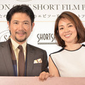 別所哲也、SHIHO／「SABON Gift Short Film Project」記者発表会