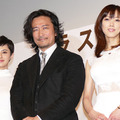 ホラン千秋、紀里谷和明監督、大和悠河／『ラスト・ナイツ』女性限定試写会