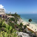 メキシコ・トゥルムのマヤ遺跡