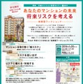 マンション価値の維持に関するリスク整理として、2015年11月に都内で開催された分譲マンション管理セミナーを一部アレンジした構成として行われる予定とのこと（画像はプレスリリースより）