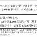 「ギガ学割」概要