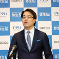 代表取締役社長の岡本浩一郎氏