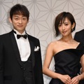 山本耕史、夏菜【写真：竹内みちまろ】