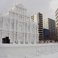 マカオ聖ポール天主堂跡大雪像