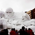 【動画】今年の雪まつりに現れたのは？ 「巨人」や五郎丸も雪像で出現