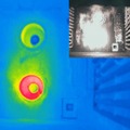 焼却炉内の設備点検や事故防止を可能にする赤外線サーモカメラ 画像