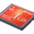 バッファロー、高速化を図ったコンパクトフラッシュRCF-Gシリーズを発売 画像