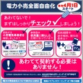 電力自由化「まずはしっかりチェック！」消費者庁パンフより