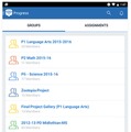 「Edmodo」アプリ画面