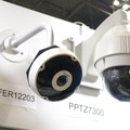 「SECURITY SHOW 2016」では、ジオビジョンの製品を扱う創朋が「GV-PPTZ7300」と「GV-FER12203」を展示（撮影：防犯システム取材班）