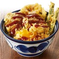 Ｗハンバーグ天丼～BBQソース。730円