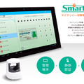 「SmartNS」はガイドラインに沿ったマイナンバーの収集・保管・削除を簡単かつ安全に行えるマイナンバー収集管理支援ツール。端末を紛失した場合は遠隔でデータロック・データ消去が可能（画像はプレスリリースより）