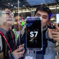 画像は、すでに発売されている最新モデルGalaxy S7 edge（C）Getty Images