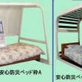 家屋倒壊から居住者の安全を確保する屋内用簡易耐震シェルター 画像