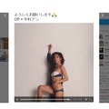 中村アン、水着で完全ボディ披露…「セクシー！」「健康美」の反響