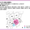 今回の放送エリア拡大に伴い、関東圏では東京から神奈川にかけてが受信可能地域となる。また、三浦半島の先端部や山梨県寄りの地域などでは対象エリアから外れるが、電波状況に左右されないインターネット受信モードなら利用は可能だ（画像プレスリリースより）