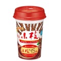 「小枝」がドリンクに！12日から「小枝チョコレートドリンク」全国発売