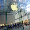 ニューヨークのアッパーウエストサイドにあるApple Store（C）Getty Images