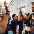 ニューヨークのワールドトレードセンターにオープンしたApple Store（C）Getty Images