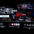 スマートテレビでの再生画面