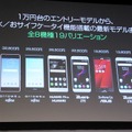 SIM単体で契約できるほか、全8機種のラインナップでスマホとのセットプランを用意