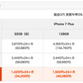 au、iPhone 7/7 Plusの価格を発表！