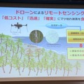 海岸保安林のマツ枯れ対策および維持管理の手法開発を目的にドローンを活用し、伐倒駆除の効率化とマツ枯れ被害の防止に取り組む